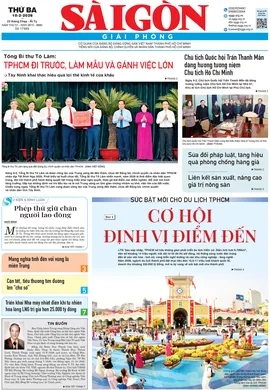 Báo Sài Gòn Giải Phóng ngày 10/2/2026