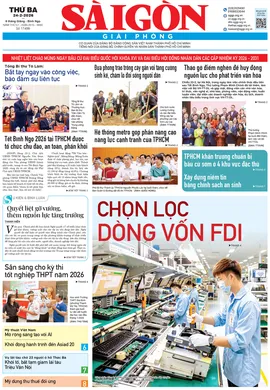 Báo Sài Gòn Giải Phóng ngày 24/2/2026