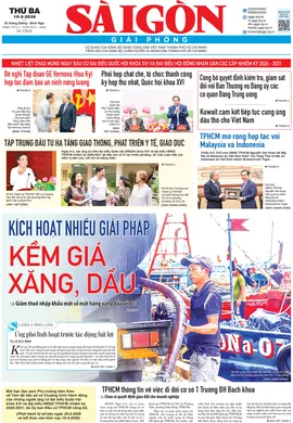 Báo Sài Gòn Giải Phóng ngày 10/3/2026