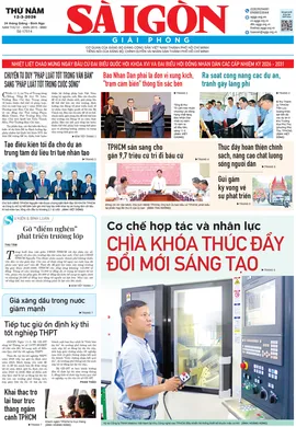 Báo Sài Gòn Giải Phóng ngày 12/3/2026