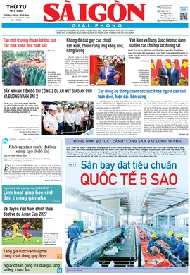 Báo Sài Gòn Giải Phóng ngày 18/03/2026