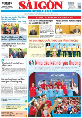Báo Sài Gòn Giải Phóng ngày 10/4/2026