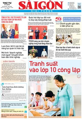 Báo Sài Gòn Giải Phóng ngày 6/5/2026