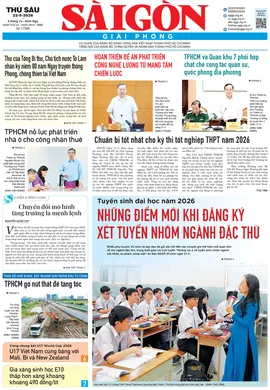 Báo Sài Gòn Giải Phóng ngày 22/5/2026