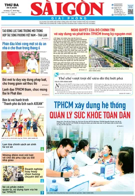 Báo Sài Gòn Giải Phóng ngày 26/5/2026
