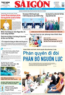 Báo Sài Gòn Giải Phóng ngày 18/6/2026
