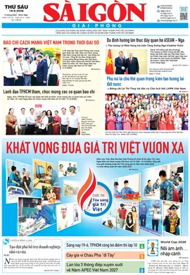 Báo Sài Gòn Giải Phóng ngày 19/6/2026