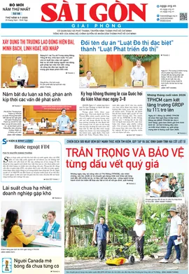 Báo Sài Gòn Giải Phóng ngày 9/7/2026