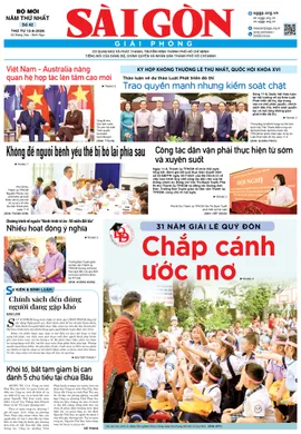 Báo Sài Gòn Giải Phóng ngày 12/8/2026