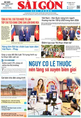 Báo Sài Gòn Giải Phóng ngày 8/9/2026