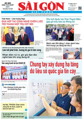 Báo Sài Gòn Giải Phóng ngày 10/9/2026