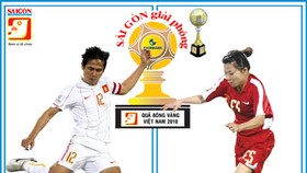 Kim Hồng và Minh Phương, chủ nhân giải QBV VN năm 2010