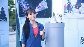 Nhà vô địch thế giới taekwondo Châu Tuyết Vân duyên dáng bên Ultraboost 20.