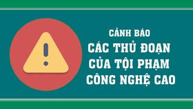 Cảnh báo các thủ đoạn của tội phạm công nghệ cao