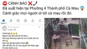 Hường chia sẻ thông tin trên tài khoản Facebook cá nhân sai sự thật