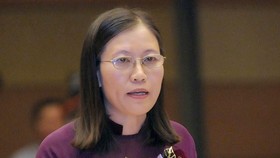 Chủ nhiệm Ủy ban Tư pháp Lê Thị Nga