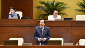 Bộ trưởng Đào Ngọc Dung. Ảnh: VIẾT CHUNG
