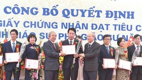 Lễ công bố quyết định công nhận GS, PGS được tổ chức hàng năm