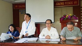 At the press briefing (Photo: SGGP)