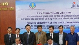 At the signing ceremony (photo: SGGP)