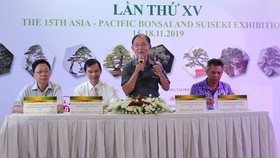 At the press brief (Photo: SGGP)