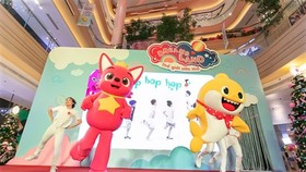The beloved Dou-PinkFong and Baby Shark are coming to HCM City, offering local children a chance to sing and dance with the popular characters. (Photo courtesy of organiser)