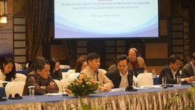 Participants at the business forum held yesterday in Hanoi. — Photo courtesy UNDP Vietnam
