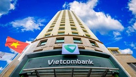 The headquarters of Vietcombank in Hanoi (Photo: VNA)