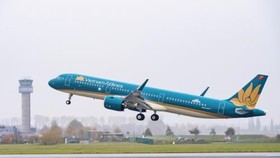 An aircraft of Vietnam Airlines (Photo: VNA)