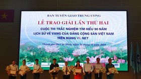 Gần 1,9 triệu lượt người thi tìm hiểu lịch sử 90 năm vẻ vang của Đảng