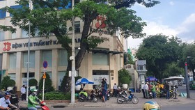 Bệnh viện thẩm mỹ Kangnam, nơi xảy ra vụ người phụ nữ tử vong khi căng da mặt Ảnh: THÀNH SƠN