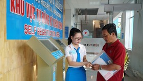 Bệnh nhân đăng ký khám chữa bệnh qua hệ thống kiost