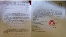 Cây chết ở gần Nhà máy thép Hòa Phát Dung Quất, các thông số đều nằm trong giới hạn cho phép