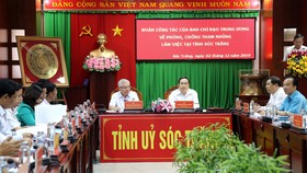 Đẩy mạnh phòng chống tham nhũng