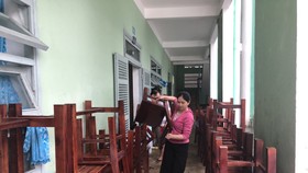 Mưa lớn gây ngập bất thình lình, Sở GD-ĐT cho học sinh một số trường nghỉ học