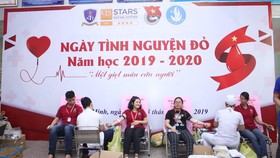 Hơn 2.000 giảng viên, sinh viên hiến máu nhân đạo