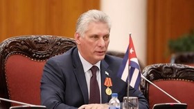 Miguel Diaz-Canel Bermudez is elected as President of the Republic of Cuba. (Source: EFE)