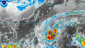 Satellite image of Typhoon Kammuri (Photo: NOAA)