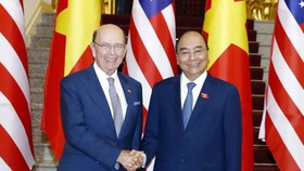 Thủ tướng Nguyễn Xuân Phúc đã tiếp Bộ trưởng Thương mại Hoa Kỳ Wilbur Ross