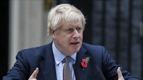 Thủ tướng Anh Boris Johnson. Ảnh: THX/TTXVN