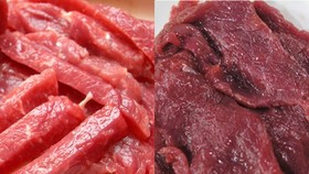 Phát hiện nhiều doanh nghiệp nhập thịt trâu nhưng bán giả thịt bò