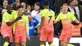 Man.City đã vượt qua khó khăn để giành chiến thắng trở lại. Ảnh: Getty Images