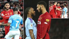 Màn va chạm giữa Raheem Sterling và Joe Gomez đã lây lan sang tuyển Anh