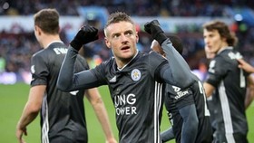 Jamie Vardy tiếp tục truyền cảm hứng để giúp Leicester tiến đi. Ảnh: Getty Images