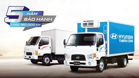 Xe thương mại Hyundai mở rộng hệ thống, tăng bảo hành 5 năm