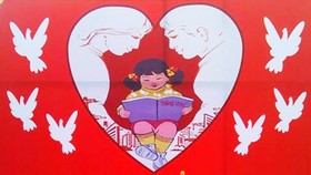 Pa nô tuyên truyền chống bạo hành trẻ em