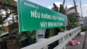 Đẩy mạnh tuyên truyền không xả rác bằng hình thức trực quan