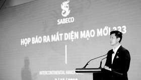 Ông Bennett Neo - Tổng Giám đốc SABECO phát biểu tại họp báo