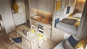 Căn hộ 40m² được chuộng hơn