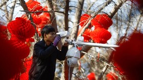 Security camera makers Hikvision and Dahua have benefited from China's expanding surveillance state. © Reuters